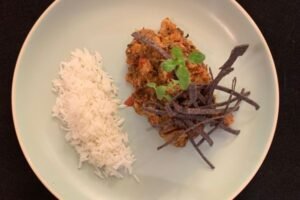 platillo de chile pasado